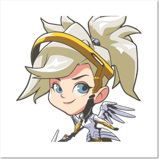 Mercy Cute Spray Posters and Art